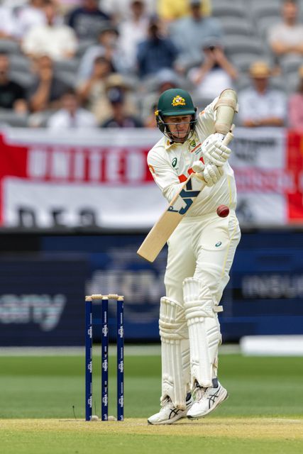 Brendan Doggett of Australia in action during the NRMA Insurance Ashes First Test Day 2 Australia vs England at Optus Stadium, Perth, Australia, 22nd November 2025

(Photo by Santanu Banik/News Images)

*** GER AUT SUI OUT ***