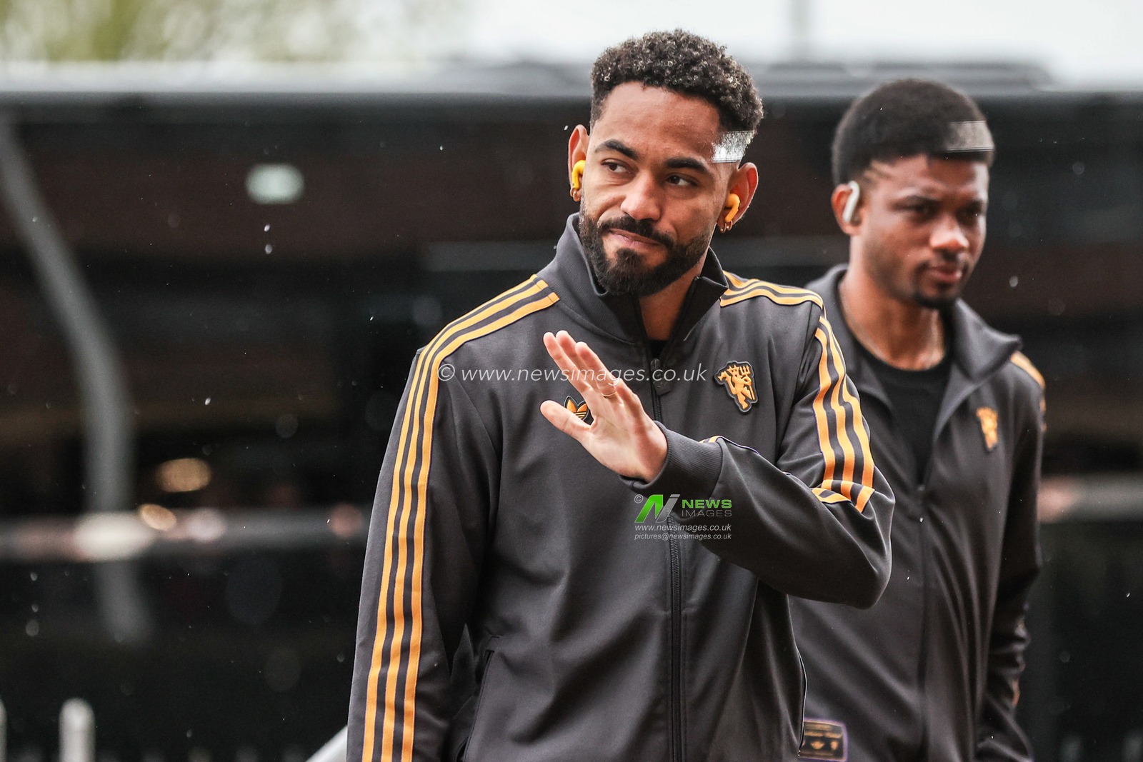Matheus Cunha of Manchester United arrives during the Premier League match Sunderland vs Manchester United at Stadium Of Light, Sunderland, United Kingdom on 09 May 2026

(Photo by Alfie Cosgrove/News Images)
