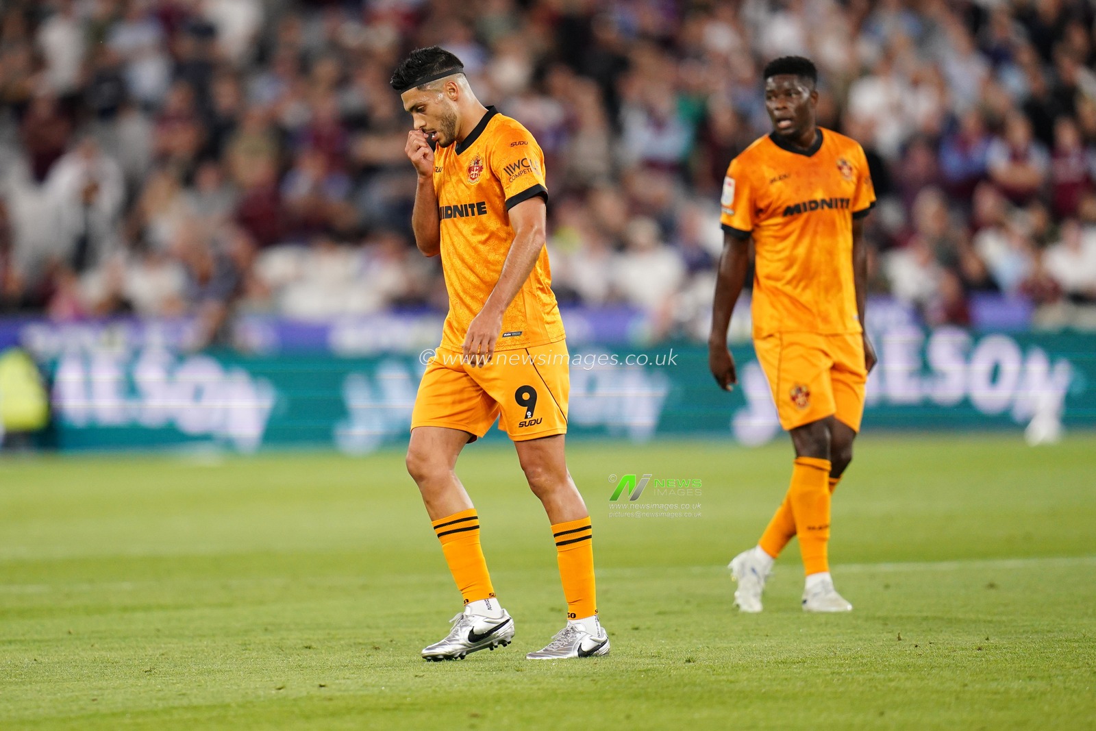 Raul Jimenez of Wolverhampton Wanderers during the Sky Bet Championship match West Ham United vs Wolverhampton Wanderers at London Stadium, London, United Kingdom on 01 September 2026

(Photo by Harvey Murphy/News Images)