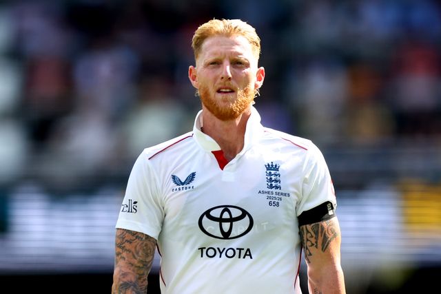 Ben Stokes of England  looks dejected during the NRMA Insurance Ashes Second Test Day 2 Australia vs England at The Gabba, Brisbane Cricket Ground, Brisbane, Australia, 5th December 2025

(Photo by Pat Hoelscher/News Images)

*** GER AUT SUI OUT ***