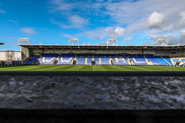 A general view of Halliwell Jones Stadium ahead of the Betfred Super League Round 3 match Warrington Wolves vs Wakefield Trinity at The Halliwell Jones Stadium, Warrington, United Kingdom on 28 February 2026

(Photo by Alfie Cosgrove/News Images)