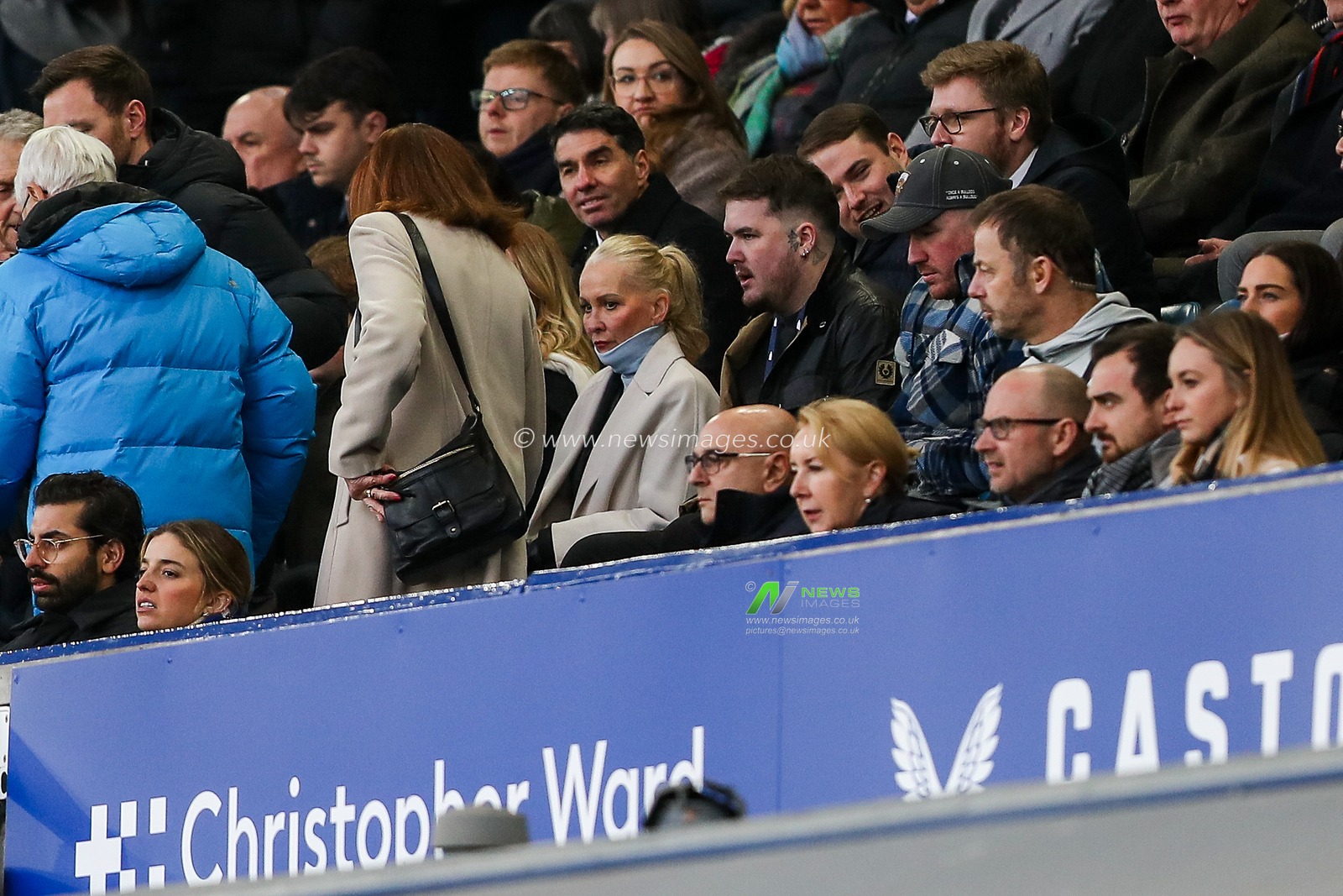 Daniel Levy (Tottenham Hotspur chairman) looks on during the Premier League match Everton vs Tottenham Hotspur at Goodison Park, Liverpool, United Kingdom, 19th January 2025

(Photo by Gareth Evans/News Images)