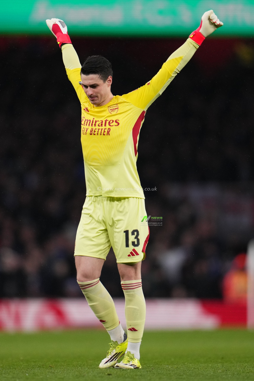 Kepa Arrizabalaga of Arsenal during the Emirates FA Cup 4th round match Arsenal vs Wigan Athletic at Emirates, London, United Kingdom on 15 February 2026

(Photo by Harvey Murphy/News Images)
