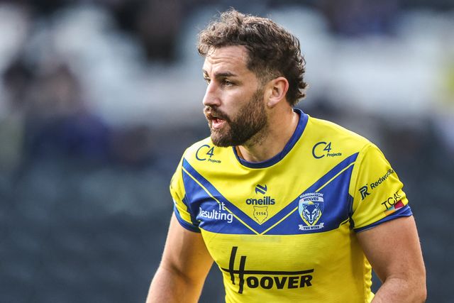 Toby King of Warrington Wolves during the Betfred Super League Round 26 match Hull FC vs Warrington Wolves at MKM Stadium, Hull, United Kingdom, 13th September 2025

(Photo by Alfie Cosgrove/News Images)