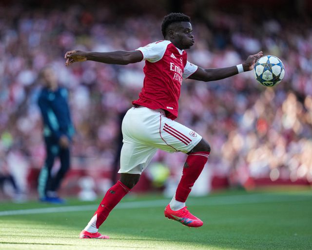 Bukayo Saka of Arsenal during the Pre-season friendly match Arsenal vs Athletic Bilbao at Emirates Stadium, London, United Kingdom, 9th August 2025

(Photo by Harvey Murphy/News Images)