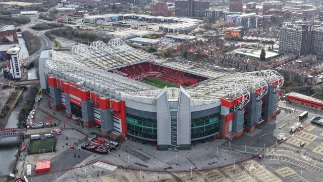 An aerial view of Old Trafford during the Premier League match Manchester United vs Aston Villa at Old Trafford, Manchester, United Kingdom on 15 March 2026

(Photo by Mark Cosgrove/News Images)