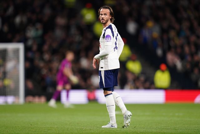 James Maddison of Tottenham Hotspur during the Premier League match Tottenham Hotspur vs Leeds United at Tottenham Hotspur Stadium, London, United Kingdom on 11 May 2026

(Photo by Harvey Murphy/News Images)