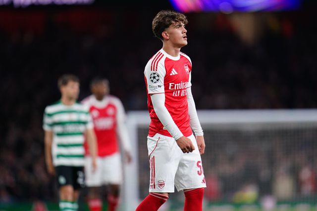 Max Dowman of Arsenal during the UEFA Champions League Quarter Finals match Arsenal vs Sporting CP at Arsenal stadium, London, United Kingdom on 15 April 2026

(Photo by Harvey Murphy/News Images)