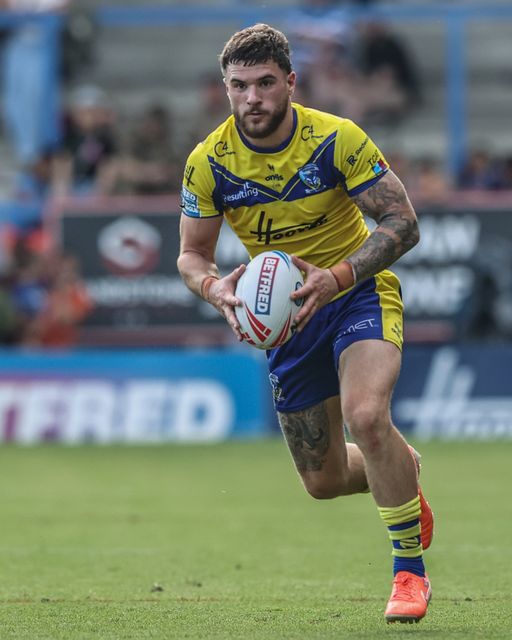 Connor Wrench of Warrington Wolves during the Betfred Super League round 15 match Warrington Wolves vs Huddersfield Giants at Halliwell Jones Stadium, Warrington, United Kingdom, 21st June 2025

(Photo by Alfie Cosgrove/News Images)