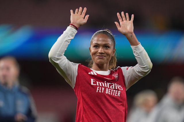 Taylor Hinds of Arsenal during the UEFA Women's Champions League Quarter-finals match Arsenal vs Chelsea at Arsenal Stadium, London, United Kingdom on 24 March 2026

(Photo by Harvey Murphy/News Images)