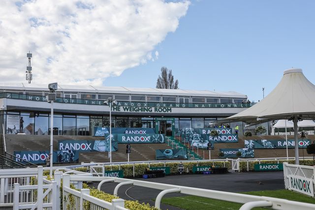 A general view of The Weighing Room during the 2026 Randox Grand National Day at Aintree Racecourse, Aintree, United Kingdom on 11 April 2026

(Photo by Mark Cosgrove/News Images)