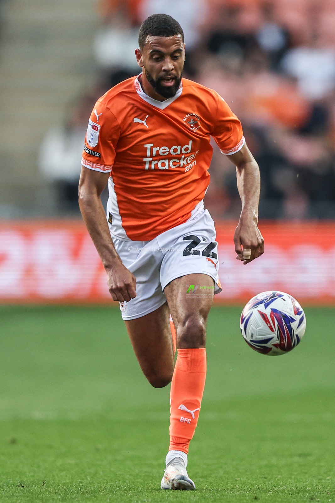 during the Sky Bet League 1 match Blackpool vs Birmingham City at Bloomfield Road, Blackpool, United Kingdom, 30th April 2025

(Photo by Alfie Cosgrove/News Images)