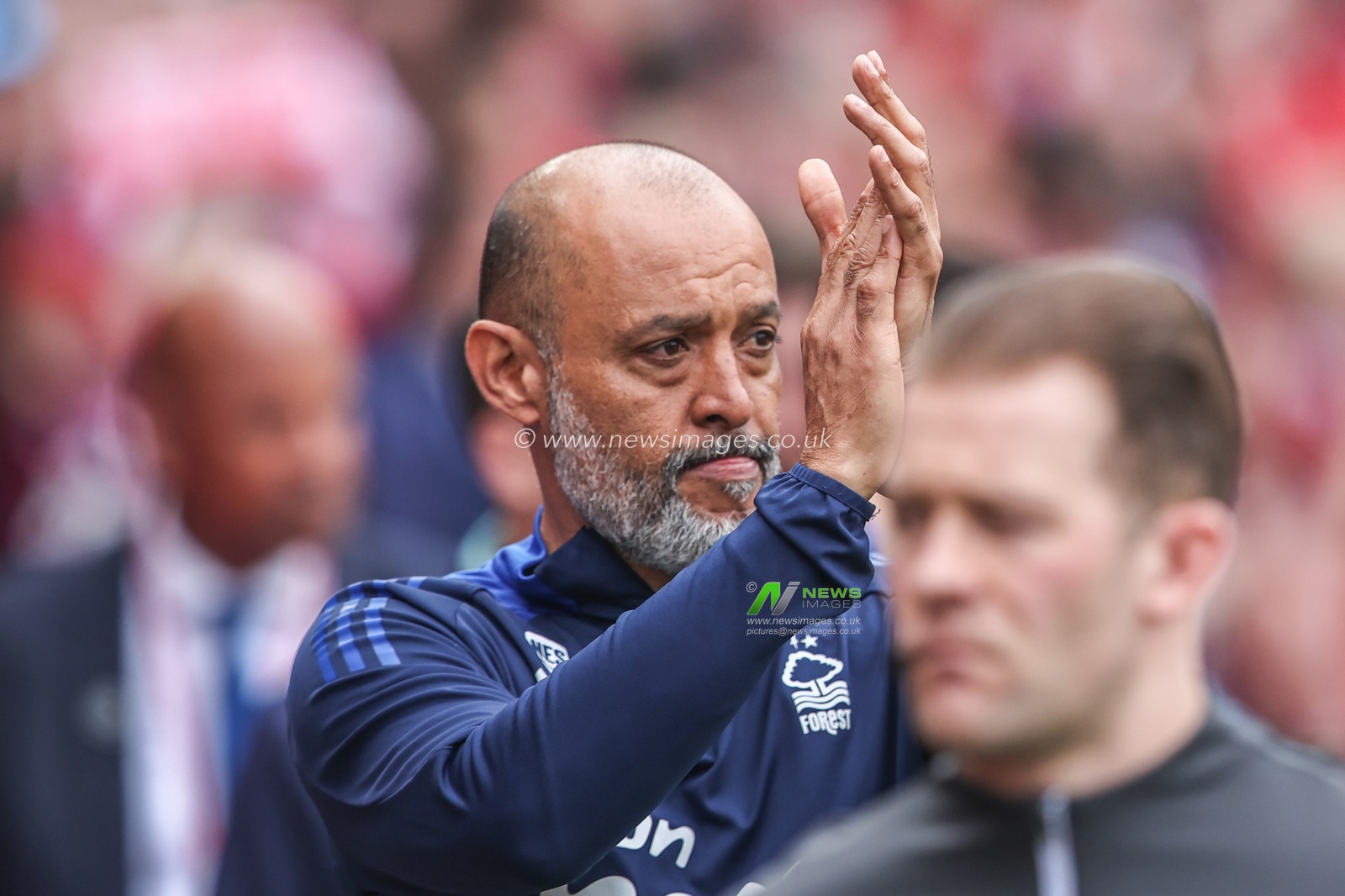 Nuno Espirito Santo Manager of Nottingham Forest during the Premier League match Nottingham Forest vs Everton at City Ground, Nottingham, United Kingdom, 12th April 2025

(Photo by Alfie Cosgrove/News Images)