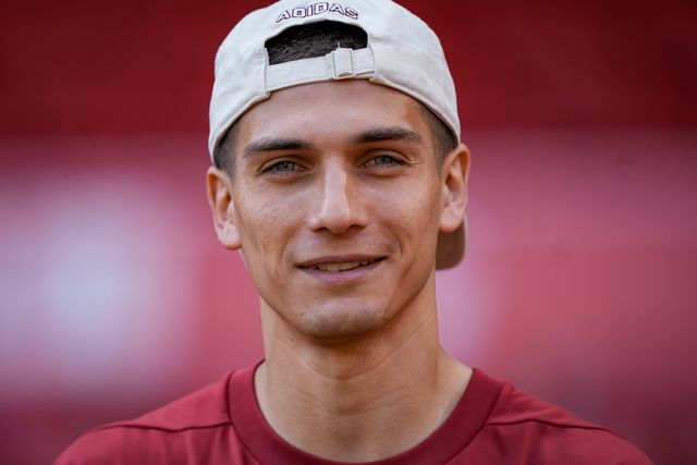 Nicolas Dominguez of Nottingham Forest arrives at the stadium prior to kick off during the Premier League match Nottingham Forest vs Burnley at City Ground, Nottingham, United Kingdom on 19 April 2026

(Photo by Maynard Manyowa/News Images)