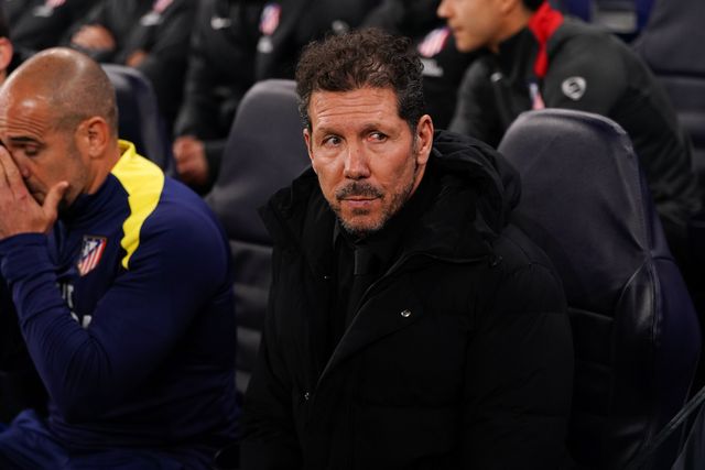 Diego Simeone manager of Atlético Madrid during the UEFA Champions League match Tottenham Hotspur vs Atletico Madrid at Tottenham Hotspur Stadium, London, United Kingdom on 18 March 2026

(Photo by Harvey Murphy/News Images)