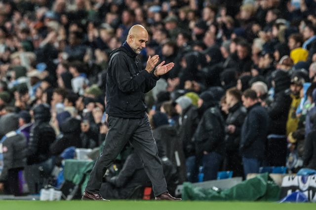 Josep Guardiola manager of Manchester City during the Premier League match Manchester City vs Crystal Palace at Etihad Stadium, Manchester, United Kingdom on 13 May 2026

(Photo by Mark Cosgrove/News Images)