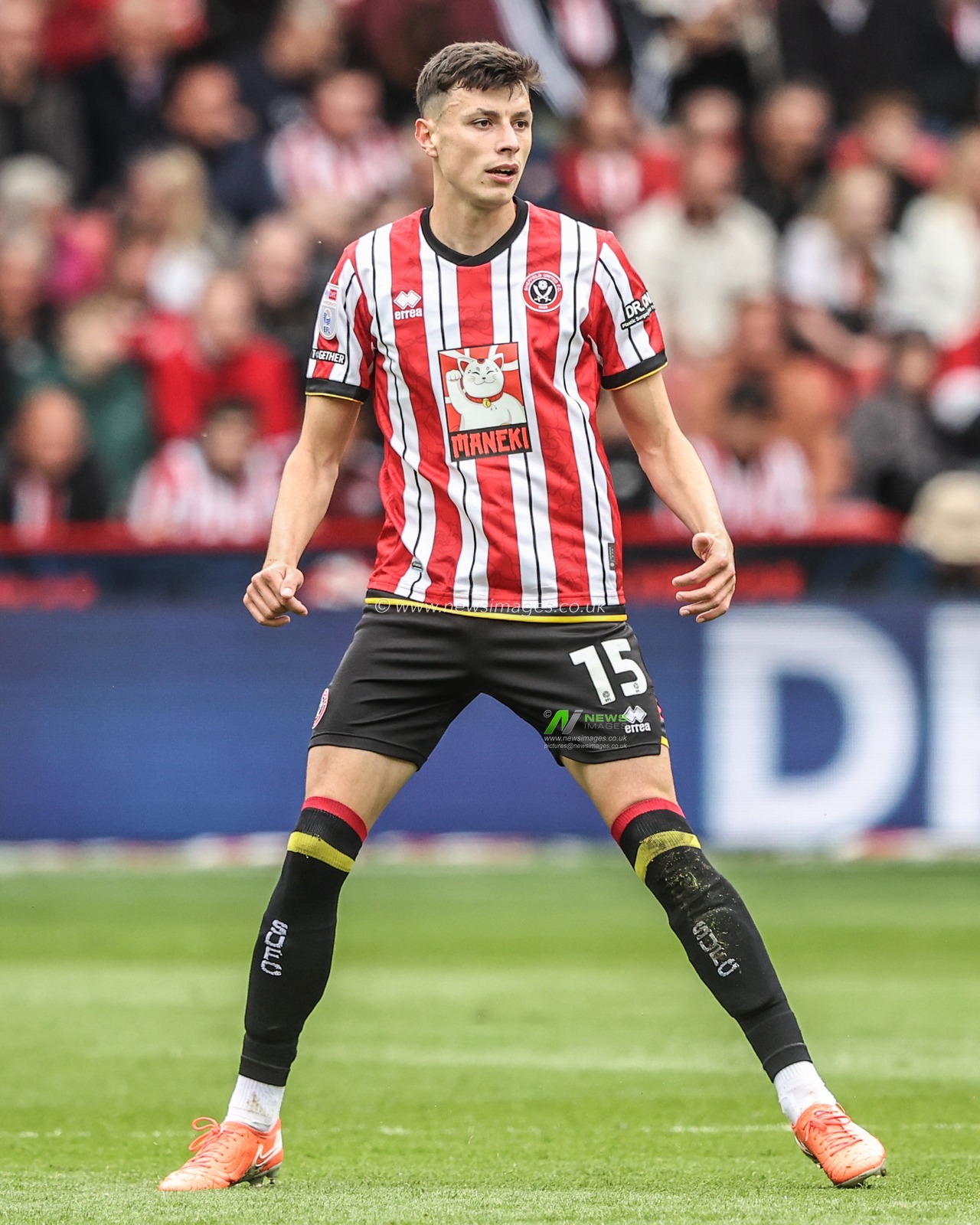 Anel AhmedhodÅ¾iÄ‡ of Sheffield United during the Sky Bet Championship match Sheffield United vs Blackburn Rovers at Bramall Lane, Sheffield, United Kingdom, 3rd May 2025

(Photo by Alfie Cosgrove/News Images)