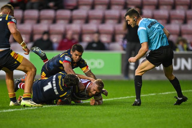 Betfred Super League Round 10 Wigan Warriors v Catalans Dragons