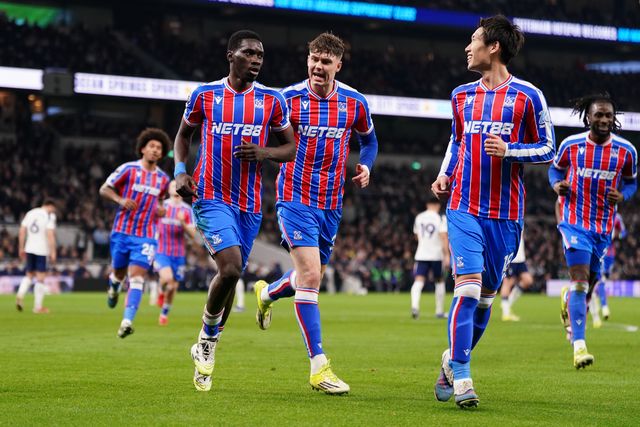 Ismaila Sarr of Crystal Palace celebrates goal during the Premier League match Tottenham Hotspur vs Crystal Palace at Tottenham Hotspur Stadium, London, United Kingdom on 05 March 2026

(Photo by Harvey Murphy/News Images)