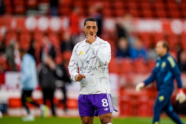 Youri Tielemans of Aston Villa in the pregame warmup session  during the Premier League match Nottingham Forest vs Aston Villa at City Ground, Nottingham, United Kingdom on 12 April 2026

(Photo by Maynard Manyowa/News Images)