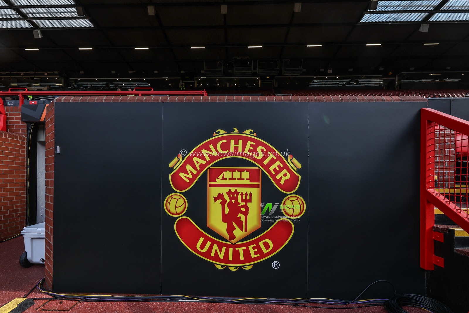 A general view of Old Trafford ahead the UEFA Europa League Semi-final match Manchester United vs Athletic Bilbao at Old Trafford, Manchester, United Kingdom, 8th May 2025

(Photo by Mark Cosgrove/News Images)