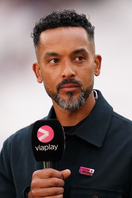 Ex player and pundit Theo Walcott ahead of kick off during the Premier League match West Ham United vs Arsenal at London Stadium, London, United Kingdom on 10 May 2026

(Photo by Harvey Murphy/News Images)