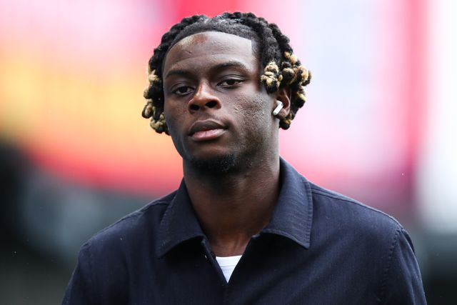 Lesley Ugochukwu of Burnley arrives ahead of the Premier League match Burnley vs Brentford at Turf Moor, Burnley, United Kingdom on 28 February 2026

(Photo by Jorge Horsted/News Images)