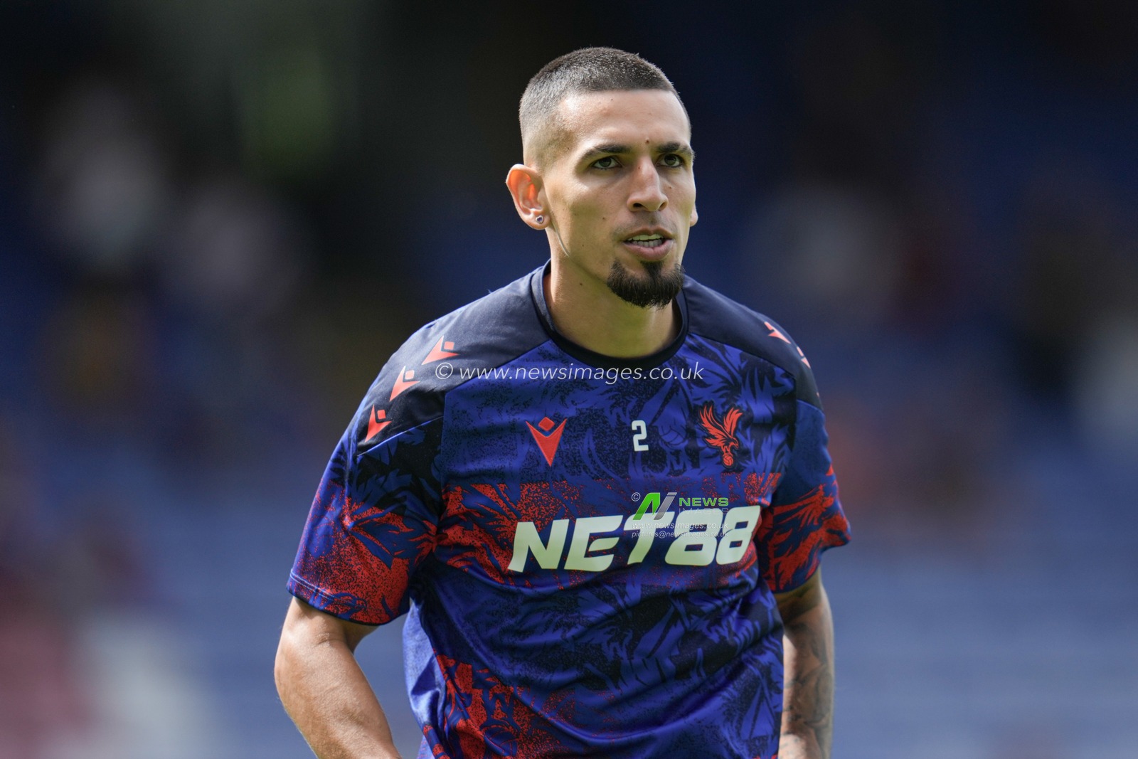 Daniel Munoz of Crystal Palace ahead of the Premier League match Crystal Palace vs Nottingham Forest at Selhurst Park, London, United Kingdom, 24th August 2025

(Photo by Harvey Murphy/News Images)