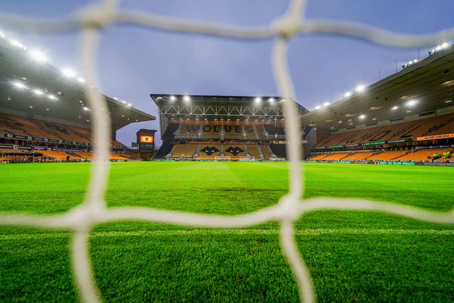 A general view of the pitch and stands during the Premier League match Wolverhampton Wanderers vs Aston Villa at Molineux, Wolverhampton, United Kingdom on 27 February 2026

(Photo by Maynard Manyowa/News Images)