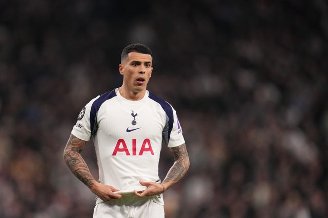 Pedro Porro of Tottenham Hotspur during the UEFA Champions League match Tottenham Hotspur vs Atletico Madrid at Tottenham Hotspur Stadium, London, United Kingdom on 18 March 2026

(Photo by Harvey Murphy/News Images)