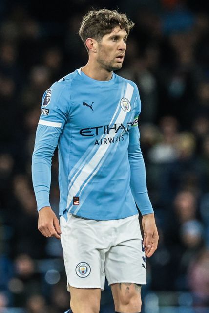John Stones of Manchester City during the Premier League match Manchester City vs Crystal Palace at Etihad Stadium, Manchester, United Kingdom on 13 May 2026

(Photo by Mark Cosgrove/News Images)