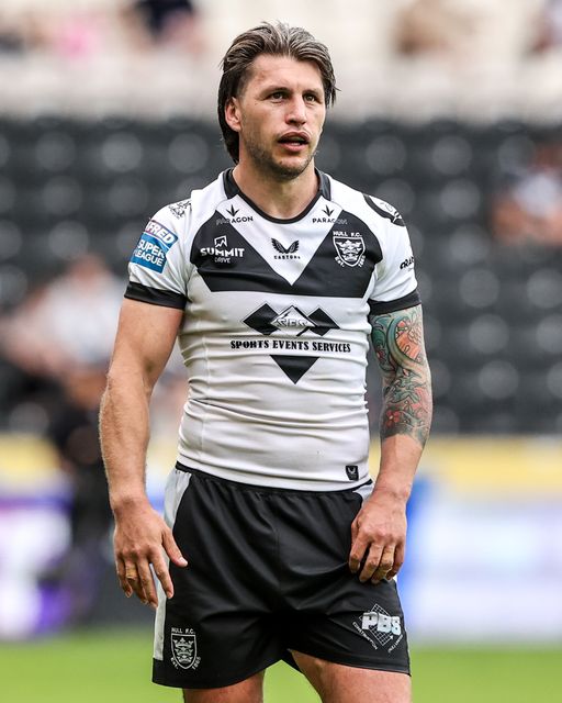 Tom Briscoe of Hull FC during the Betfred Super League round 16 match Hull FC vs Wigan Warriors at MKM Stadium, Hull, United Kingdom on 27 June 2026

(Photo by Alfie Cosgrove/News Images)