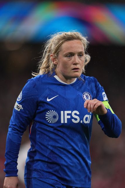 Erin Cuthbert of Chelsea during the UEFA Women's Champions League Quarter-finals match Arsenal vs Chelsea at Arsenal Stadium, London, United Kingdom on 24 March 2026

(Photo by Harvey Murphy/News Images)