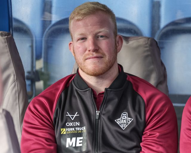 Matty English of Huddersfield Giants arrives during the Betfred Super League Round 2 match Huddersfield Giants vs Wakefield Trinity at Accu Stadium, Huddersfield, United Kingdom on 22 February 2026

(Photo by Mark Cosgrove/News Images)
