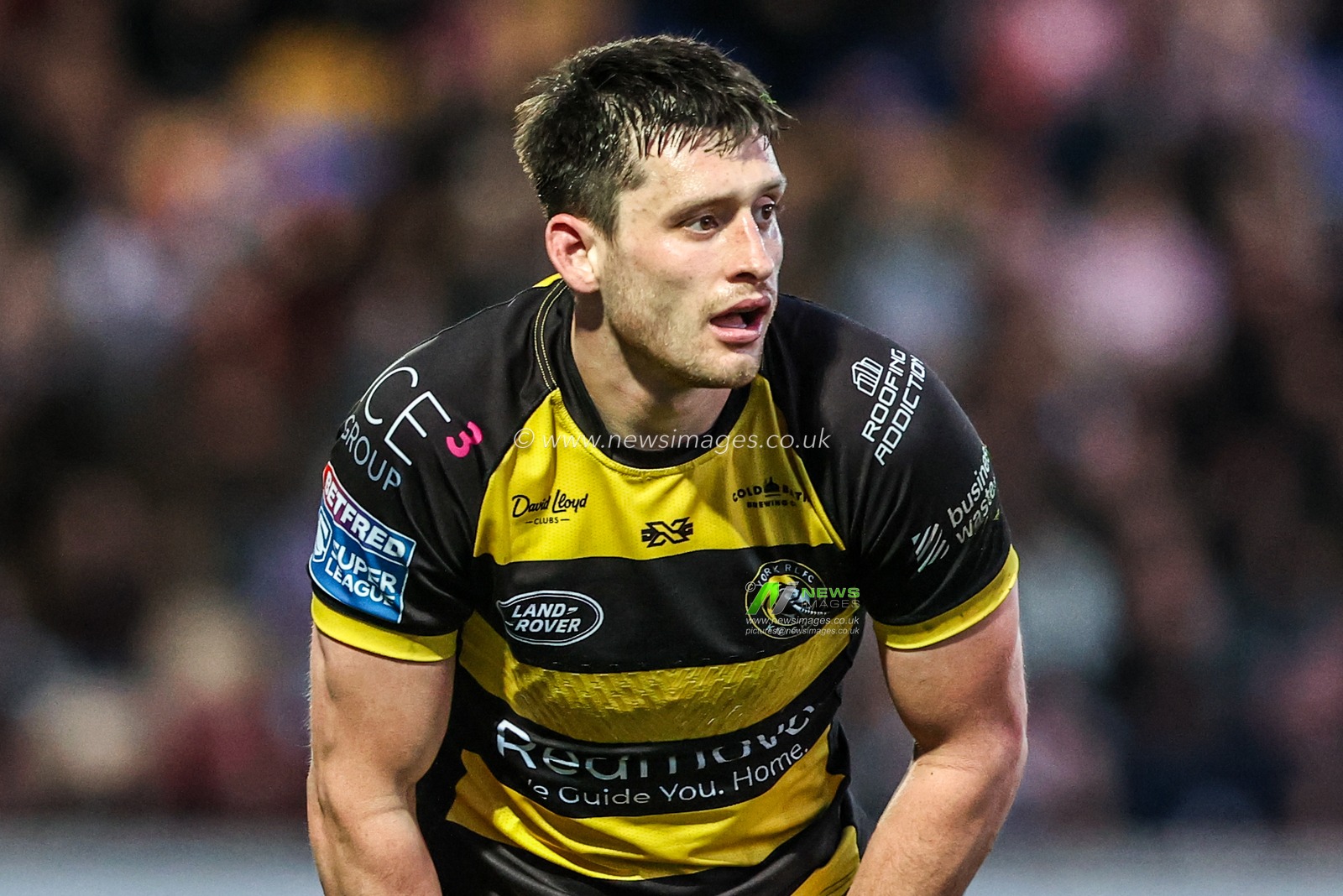 Sam Wood of York Knights during the Betfred Super League round 8 match York Knights vs Leigh Leopards at LNER Community Stadium, York, United Kingdom on 17 April 2026

(Photo by Alfie Cosgrove/News Images)