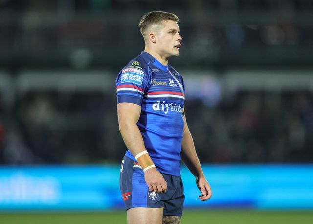 Cameron Scott of Wakefield Trinity during the Betfred Super League Round 1 match Wakefield Trinity vs Toulouse Olympique at DIY Kitchens Stadium, Wakefield, United Kingdom on 14 February 2026

(Photo by Richard Bierton/News Images)