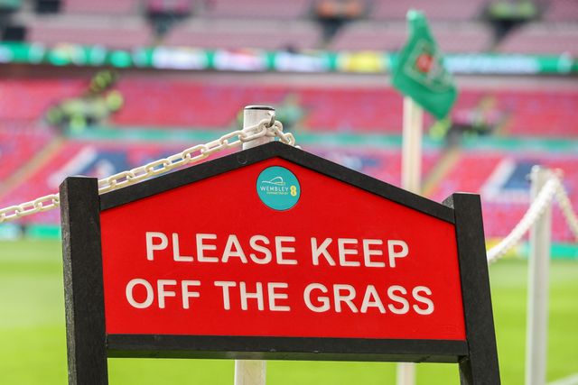 A general view of Wembley Stadium ahead of the Carabao Cup Final match Arsenal vs Manchester City at Emirates, London, United Kingdom on 22 March 2026

(Photo by Alfie Cosgrove/News Images)