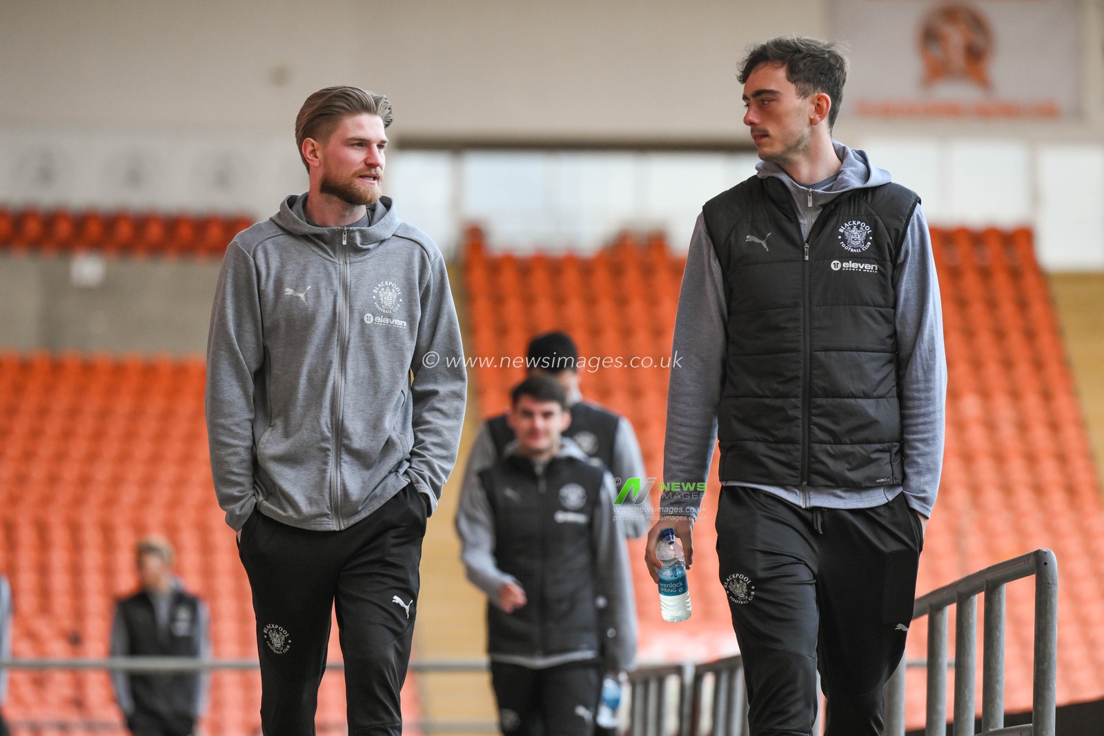 Ashley Fletcher of Blackpool arrives ahead of the Sky Bet League 1 match Blackpool vs Cambridge United at Bloomfield Road, Blackpool, United Kingdom, 11th March 2025

(Photo by Craig Thomas/News Images)