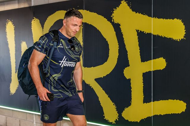 Sam Burgess manager of Warrington arrives during the Betfred Super League round 12 match Warrington Wolves vs Bradford Bulls at The Halliwell Jones Stadium, Warrington, United Kingdom on 24 May 2026

(Photo by Alfie Cosgrove/News Images)