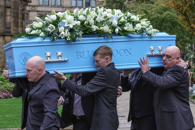 Ricky Hatton Funeral procession