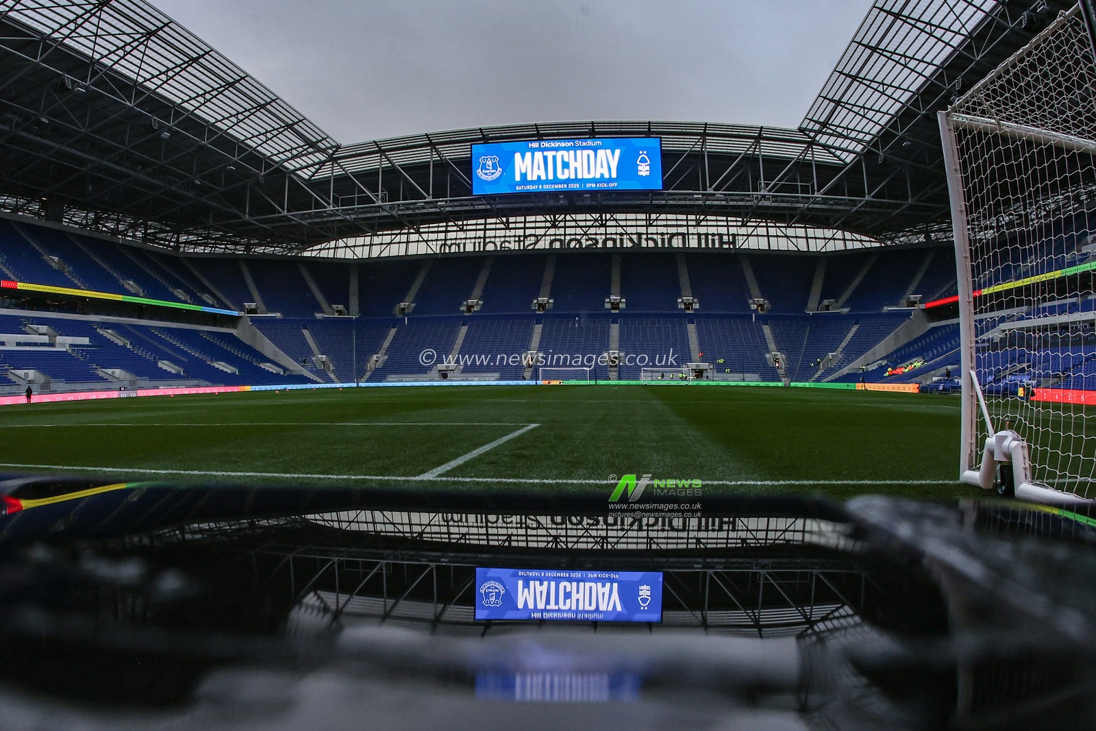 A general view of Hill Dickinson Stadium ahead of the Premier League match Everton vs Nottingham Forest at Hill Dickinson Stadium, Liverpool, United Kingdom, 6th December 2025

(Photo by Alfie Cosgrove/News Images)

*** GER AUT SUI OUT ***