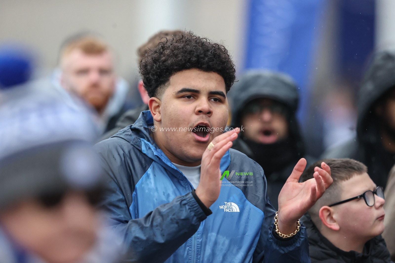 Fans peacefully protest outside of the King Power Stadium during the Premier League match Leicester City vs Arsenal at King Power Stadium, Leicester, United Kingdom, 15th February 2025

(Photo by Alfie Cosgrove/News Images)
