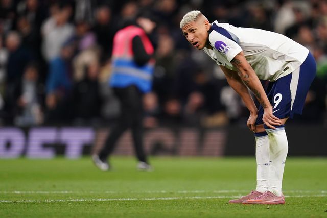 Richarlison of Tottenham Hotspur at full time during the Premier League match Tottenham Hotspur vs Leeds United at Tottenham Hotspur Stadium, London, United Kingdom on 11 May 2026

(Photo by Harvey Murphy/News Images)
