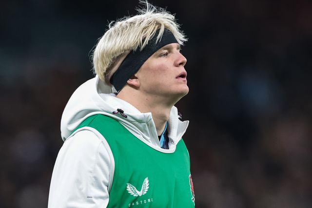 Henry Pollock of England during the Quilter Nations Series 2025 match England vs Argentina at Allianz Stadium, Twickenham, United Kingdom, 23rd November 2025

(Photo by Mark Cosgrove/News Images)

*** GER AUT SUI OUT ***