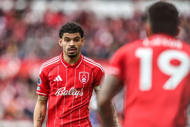 Morgan Gibbs-White of Nottingham Forest during the Premier League match Nottingham Forest vs Fulham at City Ground, Nottingham, United Kingdom on 15 March 2026

(Photo by Alfie Cosgrove/News Images)