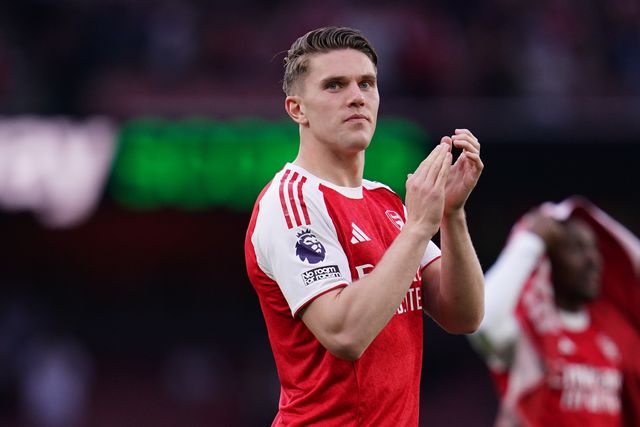 Viktor Gyokeres of Arsenal at full time during the Premier League match Arsenal vs Fulham at Emirates, London, United Kingdom on 02 May 2026

(Photo by Harvey Murphy/News Images)