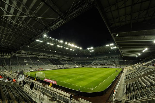 A general view of St James’ Park during the Carabao Cup Semi-finals First Leg Newcastle United vs Manchester City at St. James's Park, Newcastle, United Kingdom, 13th January 2026

(Photo by Mark Cosgrove/News Images)