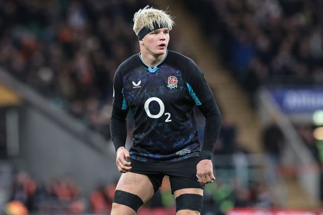 Henry Pollock of England during the Quilter Nations Series 2025 match England vs Argentina at Allianz Stadium, Twickenham, United Kingdom, 23rd November 2025

(Photo by Mark Cosgrove/News Images)

*** GER AUT SUI OUT ***