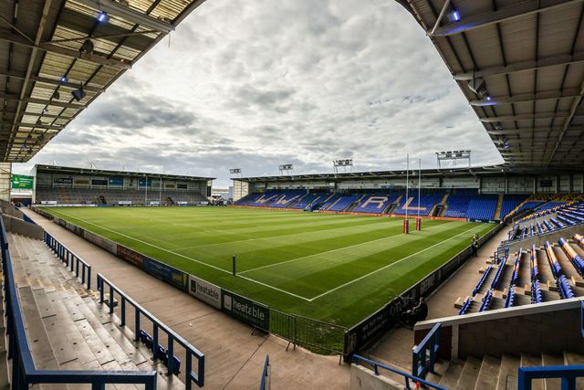 A general view of Halliwell Jones Stadium ahead of the Betfred Super League round 13 match Warrington Wolves vs Hull FC at The Halliwell Jones Stadium, Warrington, United Kingdom on 05 June 2026

(Photo by Alfie Cosgrove/News Images)