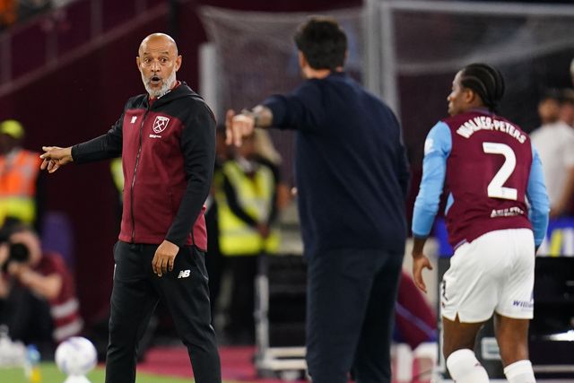 Nuno Espirito Santo manager of West Ham United during the Sky Bet Championship match West Ham United vs Wolverhampton Wanderers at London Stadium, London, United Kingdom on 01 September 2026

(Photo by Harvey Murphy/News Images)